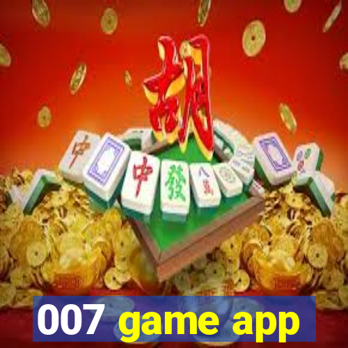 007 game app